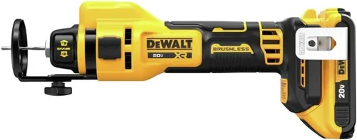 Miniatura 8 de DEWALT 20V MAX Herramienta de corte para paneles de yeso, herramienta de recorte, 2 baterías y cargador incluidos (DCE555D2)
