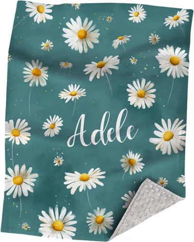 Miniatura 11 de Mantas personalizadas de flecha gris Minky con nombre, mantas personalizadas para niños y niños, manta de felpa suave para bebés recién nacidos