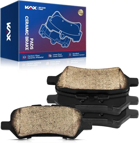 Miniatura 30 de KAX Pastillas de freno D369 Pastillas de freno delanteras de cerámica para C1500 1988-1999, K1500 1988-1999, Ram 1500 1994-1999, K2500 1988-2000