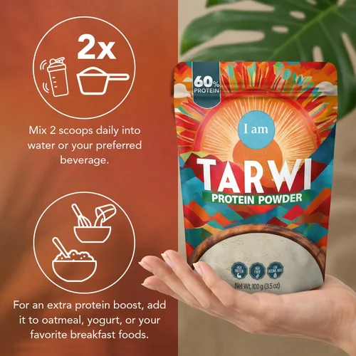 Miniatura 6 de It's Good Energy Tarwi Bean (Chocho) Proteína en polvo – Proteína vegana a base de plantas Rico en fibra de superalimentos, sin lácteos, bajo