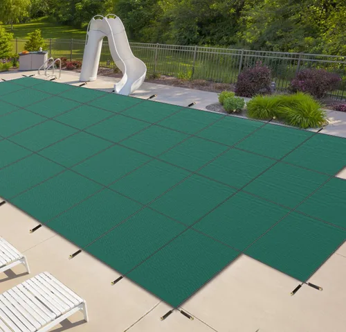 Miniatura 19 de iCOVER - Cubierta de seguridad para piscina interior, 16 x 32 pies, cubierta de seguridad rectangular para piscinas interiores, cubierta de piscina