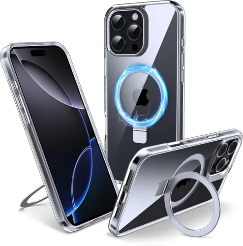 Miniatura 50 de Funda magnética para iPhone Air – [Soporte invisible integrado] [Compatible con MagSafe] [Protección contra caídas de grado militar] Cubierta