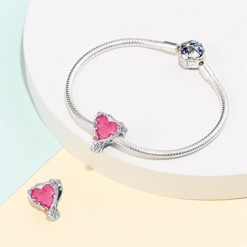 Miniatura 132 de KUNSIR Los abalorios se adaptan a pulseras Pandora para mujer, plata de ley 925, cuentas colgantes de joyería para niñas, dijes de feliz cumpleaños