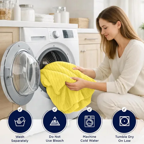 Miniatura 158 de DAN RIVER Paquete de 2 sábanas de baño de 35x70 pulgadas, sábanas de baño jumbo acanaladas para adultos, toallas grandes gruesas y absorbentes