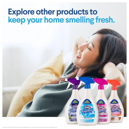 Miniatura 6 de Clorox Fraganzia - Aerosol refrescante hawaiano, aroma hawaiano, ambientador multiusos de tela y lino, eliminador de olores para el hogar, sofás