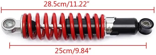 Miniatura 6 de Kit de brazo oscilante de suspensión delantera, brazo basculante superior/inferior para bricolaje, Go Kart, ATV, Quad Bike Buggy (8.661 in)