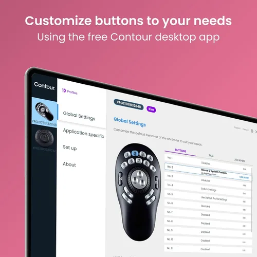 Miniatura 8 de Contour ShuttlePRO v2 - Controlador multimedia con Jog Wheel y 15 botones programables personalizados Ideal para edición de video, audio y fotos