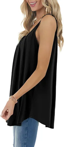 Miniatura 4 de Geifa - Camisetas sin mangas de verano para mujer, trajes de vacaciones, ropa a la moda