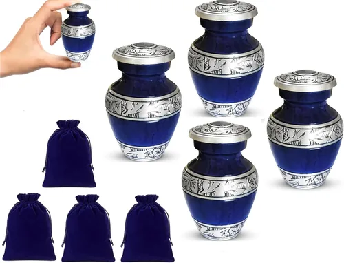 Miniatura 12 de Urnas en forma de lágrima para cenizas humanas de adultos, tamaño estándar grande, urnas conmemorativas funerarias, urnas de cremación hechas a