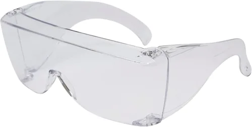 Miniatura 9 de Calabria 3000 Gafas de Seguridad de Ajuste Grande que se Colocan Sobre Anteojos Recetados Color Azul para Hombres y Mujeres Envolventes Tintadas