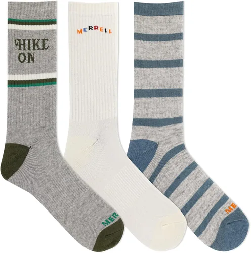 Miniatura 18 de Merrell Paquete de 3 calcetines de senderismo para mujer (pestaña de corte bajo/cuarto/tripulación)