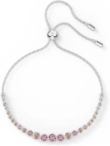 Miniatura 3 de Swarovski Emily - Colección de joyas de pulseras de tenis, cristales transparentes, cristales azules, cristales rosas (exclusivo de Tienda), cristal