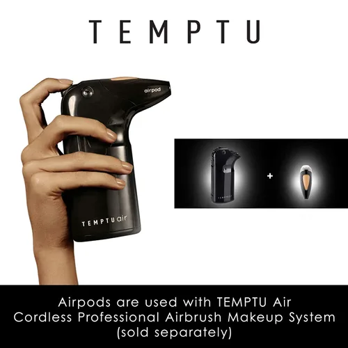 Miniatura 2 de TEMPTU Imprimación iluminadora brillante y Airpod perfector de la piel: fórmula hidratante, aspecto natural, brillo luminoso y perfecciona la tez