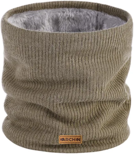 Miniatura 14 de DARCHEN Polaina de cuello polar de invierno [paquete de 2/4/6], calentador de cuello de esquí para clima frío, correr, esquí, pesca..