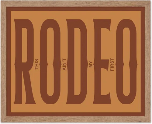 Miniatura 56 de Poster Master Póster de diccionario – Estampado retro de vaquero y caballo – Obra de arte del salvaje oeste – Diseño occidental – Arte moderno