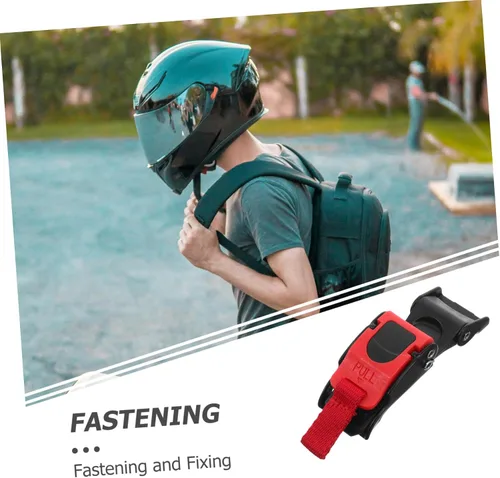 Miniatura 3 de Kit universal de hebilla de liberación rápida para casco, accesorio de mecanismo de bloqueo de cierre de metal resistente para cascos deportivos