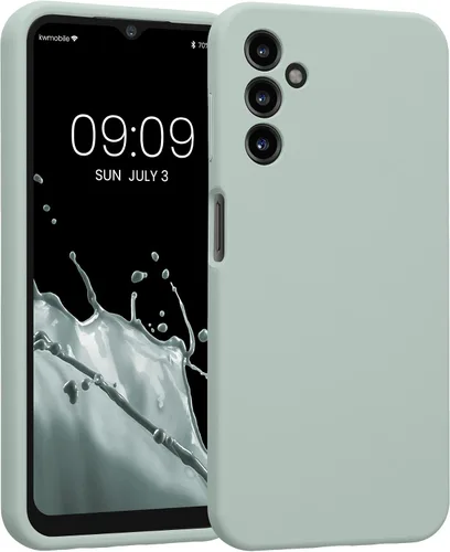 Miniatura 189 de kwmobile Funda compatible con Samsung Galaxy A13 4G - Funda delgada de silicona TPU - Acabado suave al tacto - Amarillo radiante