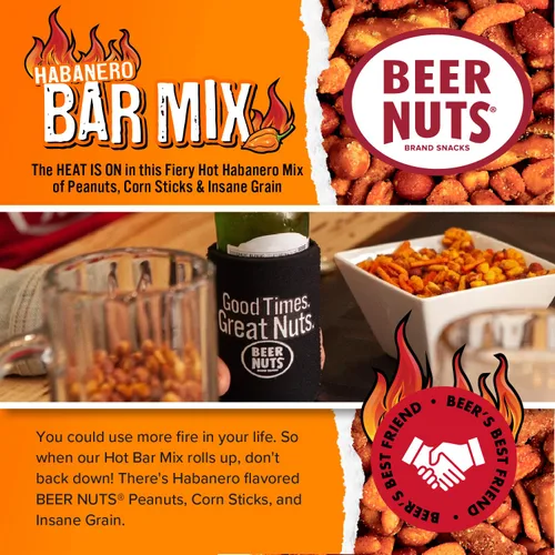 Miniatura 3 de Beer Nuts Habanero Bar Mix