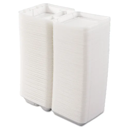 Miniatura 2 de Dart 80HT3R Sm 3 Comp - Contenedor de espuma con bisagras, 8 pulgadas (caja de 200)