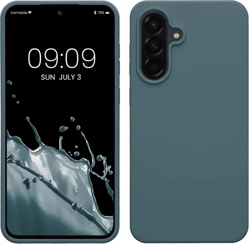 Miniatura 69 de kwmobile Funda Compatible con Samsung Galaxy A14 5G - Funda de teléfono de TPU y silicona con acabado suave - Verde Lima