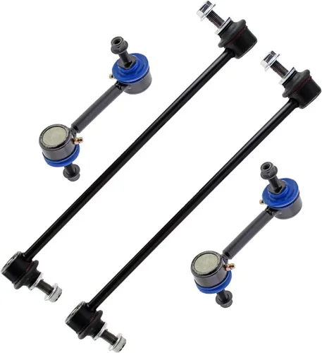 Miniatura 106 de Detroit Axle - 4 barras estabilizadoras AWD para Chrysler 300 2005-2019 Dodge Charger 2005-2008 2005-2008 Magnum Stabilizer Enlaces de extremo