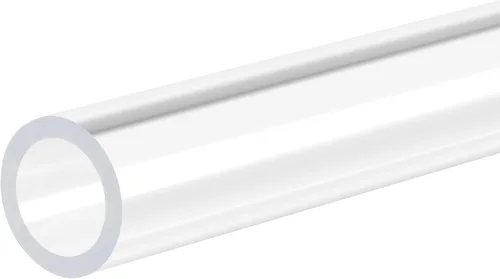 Miniatura 62 de MECCANIXITY Tubo acrílico rígido redondo tubo transparente 0.236 in ID 0.315 in OD 12.008 in longitud para lámparas y linternas, sistema