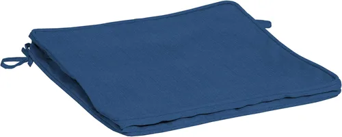 Miniatura 13 de Arden Selections ProFoam Performance Outdoor Seat Cushion 20 x 20, Onyx Black Cabana Stripe (Pack of 4)