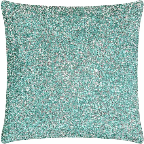 Miniatura 26 de Almohada luminosa, diamantes de imitación brillantes, terciopelo suave, inserto de fibra hipoalergénica, funda lavable, acento de decoración