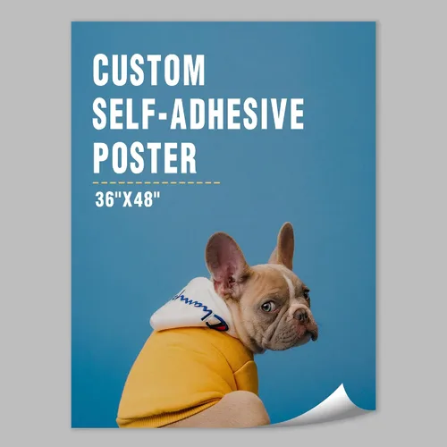 Miniatura 16 de wall26 Impresiones de póster personalizadas: carga tu imagen/foto, foto personalizada en impresión de póster autoadhesiva, duradera e impermeable