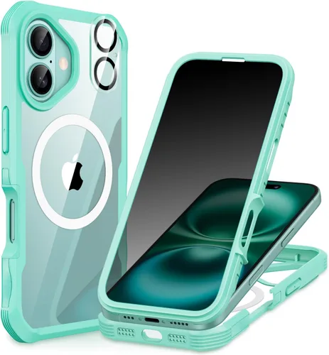 Miniatura 55 de CENHUFO Funda de privacidad para iPhone 11 Pro, funda de cuerpo completo con protector de pantalla de privacidad de vidrio templado 9H integrado