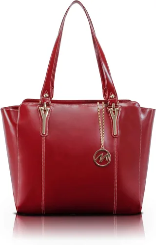 Miniatura 7 de McKlein ALICIA - Bolso de cuero para mujer con bolsillo para tablet, bolsa para computadora portátil para mujer, cuero ligero, bolsa de mano