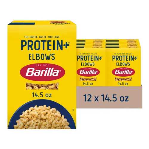 Miniatura 12 de BARILLA Protein+ (Plus) Angel Hair - Proteína de lentejas, garbanzos y guisantes - Buena fuente de proteína a base de plantas, pasta de proteínas