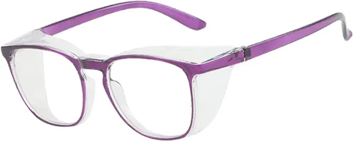 Miniatura 15 de Gafas de seguridad para hombres, mujeres, enfermeras, antivaho y a la moda, cómodas, con escudos laterales, protección ocular para adultos