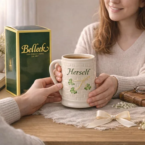 Miniatura 2 de Belleek Herself Taza, 4.5