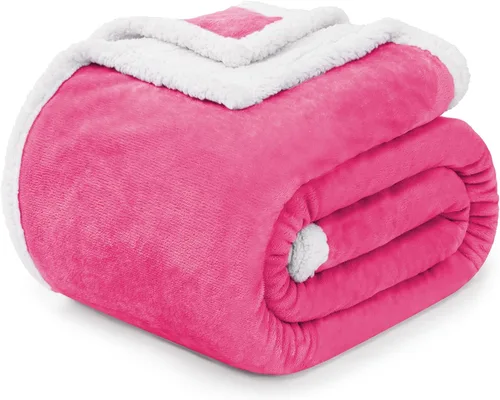 Miniatura 16 de Beautex Manta de Vellón Sherpa Beige Crema, Manta Suave y Esponjosa de Franela y Felpa, Manta Acogedora y Suavísima para Sofá, Cama y Adultos