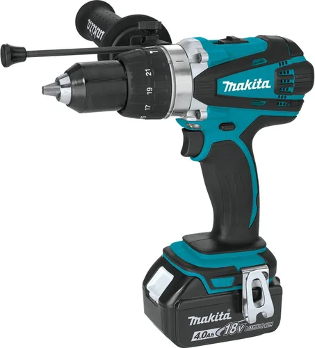 Miniatura 2 de Makita XPH03MB 18V LXT® Kit de taladro de martillo inalámbrico de iones de litio de 1/2" (4.0Ah)