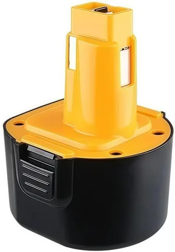 LINGYUE Batería de repuesto Ni-MH de 9.6 V, compatible con Dewalt DE9061 DE9062 DW9061 DW9062 DW955K - Paquete de baterías de herramientas de