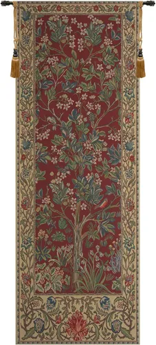 Miniatura 13 de Charlotte Home Furnishings Inc - Tapiz belga mediano para colgar en la pared Acanthus III Decoración de pared inspirada en la naturaleza 33 x 40
