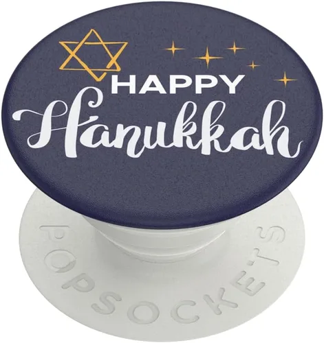 PopSockets - Agarre para teléfono con soporte expandible, agarre adhesivo - Happy Hanukkah Mantente espeluznante