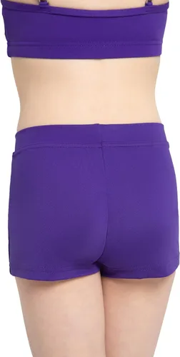 Miniatura 5 de Capezio - Pantalón corto de corte Boy, de talle bajo, para niña