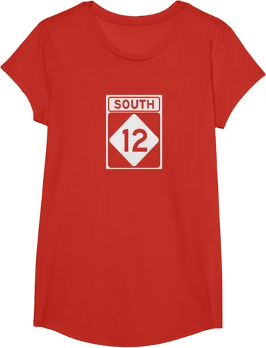 Miniatura 40 de Highway 12 South NC Outer Banks North Carolina Hwy - Camiseta, Negro, S