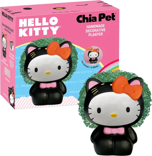 Miniatura 19 de Chia Pet Emoji Winky con paquete de semillas, maceta decorativa de cerámica, fácil de hacer y divertido de cultivar, regalo novedoso, perfecto