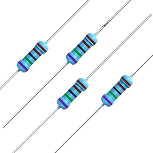 Miniatura 152 de California JOS 100 unidades de resistencia de 0.12 ohmios 1/4w (0.25 W) Resistencia fija de película metálica de tolerancia ±1%, más de 189 valores