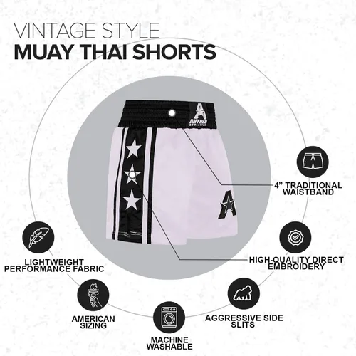 Miniatura 52 de Anthem Athletics Pantalones cortos de Muay Thai para hombre, pantalones cortos de Muay Thai para mujer - Kickboxing Short Boxing Trunks 5050 Classic