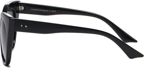 Miniatura 3 de CYLEN Cateye - Lentes de sol para mujer, protección UV 400, lentes de sol polarizados