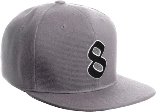 Miniatura 729 de Daxton Gorra clásica con visera de billete plano con letras del alfabeto inglés antiguo de la A a la Z