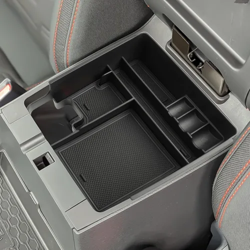 SHAOHAO para 2025 2026 Nissan Frontier Organizador de Bandeja de Consola Central 2022-2025 2026 Nissan Frontier (S/SV/Pro-X/Pro-4X/SL) Bandeja de
