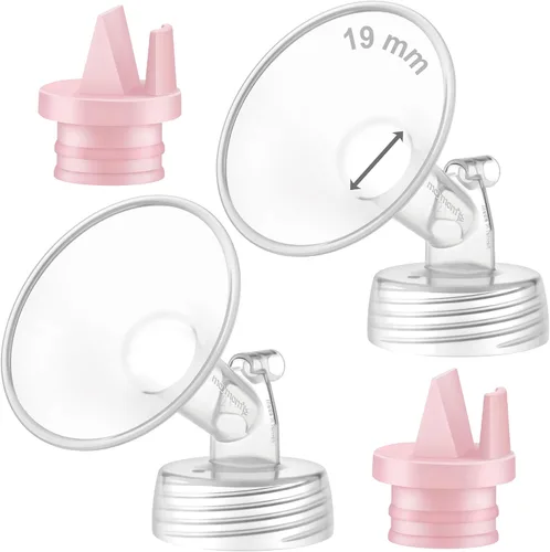 Miniatura 19 de 2X 17 mm Maymom Piezas de bomba de cuello ancho Compatibles con bombas Spectra S1/S2; Incluye bridas de boca ancha; No es una brida original