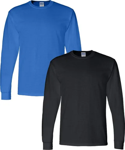 Miniatura 34 de Gildan - Camiseta DryBlend de manga larga para adulto, estilo G8400, paquete de 2