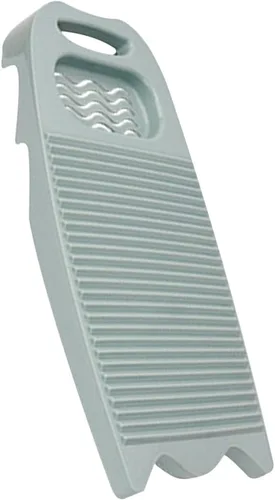 Miniatura 9 de Tabla de lavado de plástico para lavado de manos en el hogar, tablero de alta dureza para suministros de lavandería en el hogar (azul)
